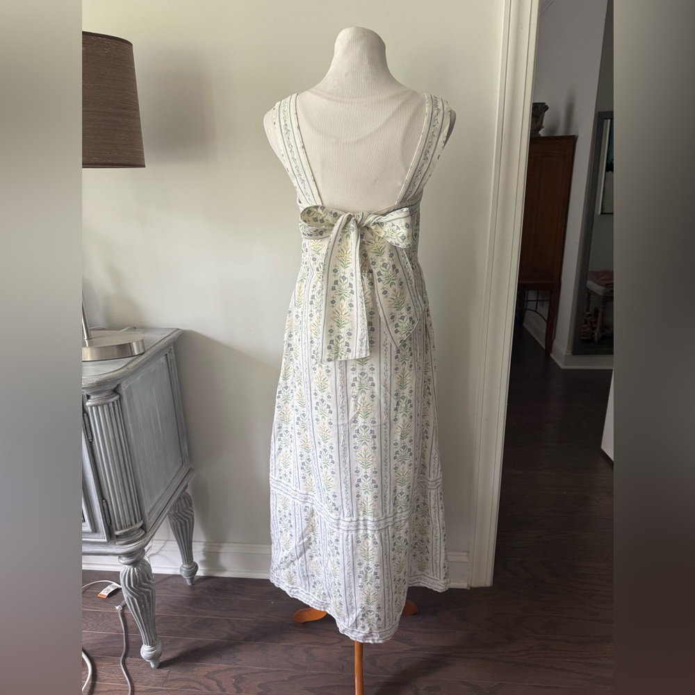 Spartina 449 Linen Midi Dress Size Medium - Picture 6 of 14